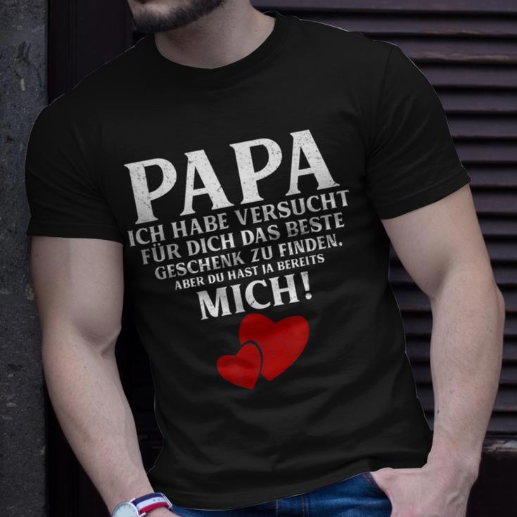 Papa und Tochter Partnerlook T-Shirt, Lustiges Vatertagsgeschenk Geschenke für Ihn