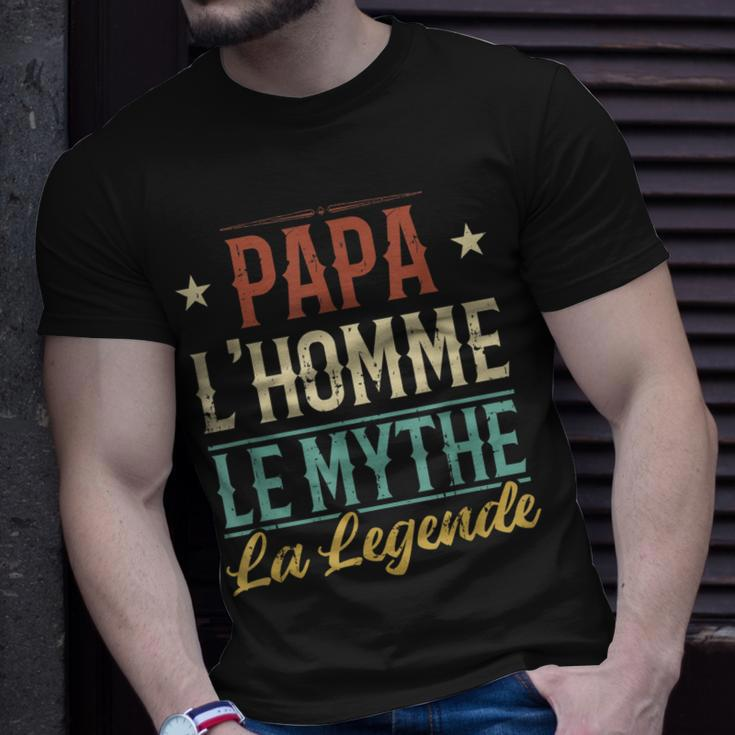 Papa Zum Vatertag Geschenk Für Papa Geburtstag Vater V2 T-Shirt Geschenke für Ihn