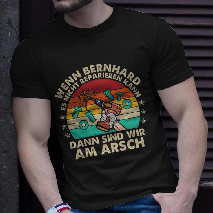 Personalisiertes T-Shirt Wenn Bernhard es nicht reparieren kann Geschenke für Ihn