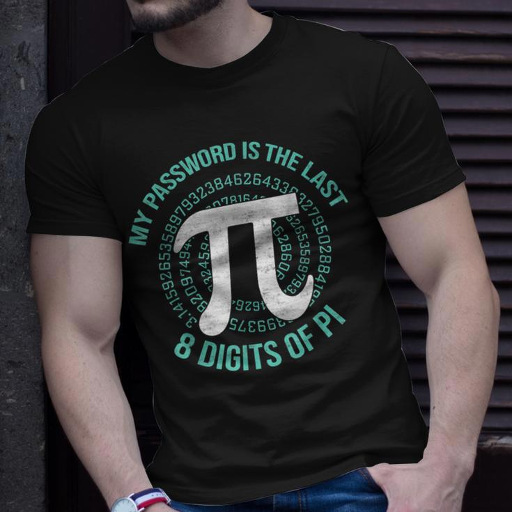 Pi Day My Password Is The Last 8 Digits Of Pi T-Shirt Gifts for Him