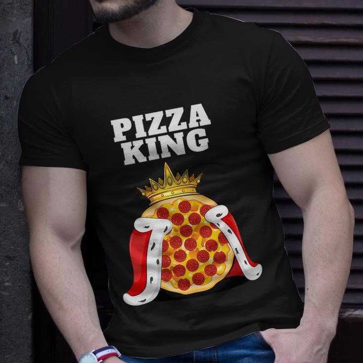 Pizza King Pizza Lover Cute Pizza Funny Foodie Unisex T-Shirt Gifts for Him