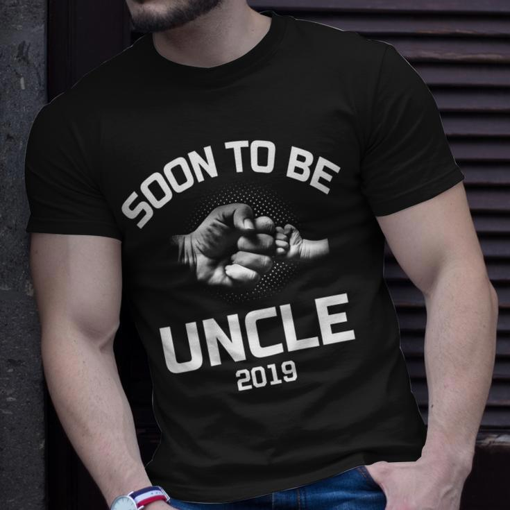 Promoted New Uncle Soon To Be Uncle Est 2019 Gift Unisex T-Shirt Gifts for Him
