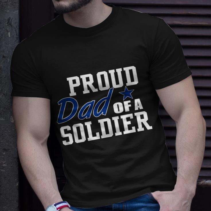Proud Dad Of A Soldier Unisex T-Shirt Gifts for Him