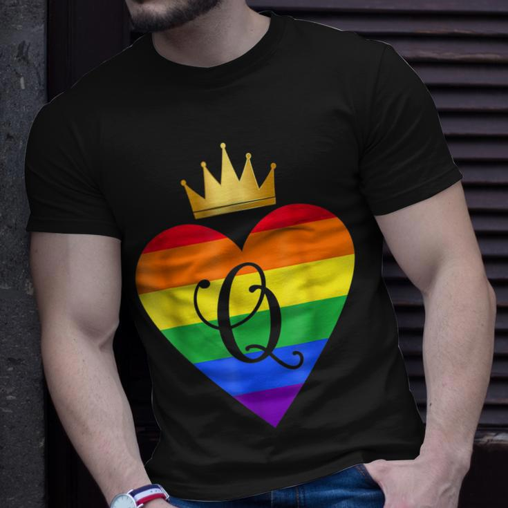 Queen Couples Matching Bridal Wedding Lgbtq T-Shirt Gifts for Him