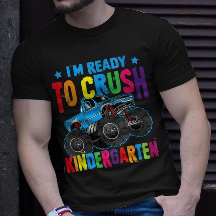 Ready To Crush Kindergarten Monster Truck Back To School Unisex T-Shirt Gifts for Him