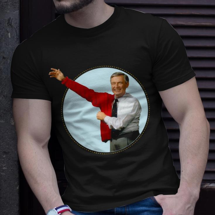 Red Mister Rogers’ Neighborhood Unisex T-Shirt Gifts for Him