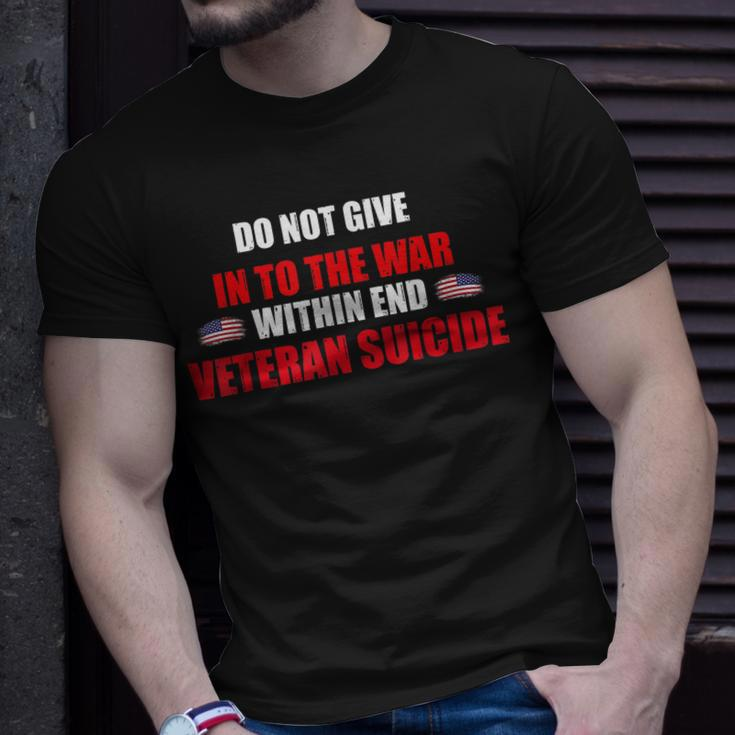 Reduce The Incidence Of Suicide Of American Veteran War T-shirt Gifts for Him