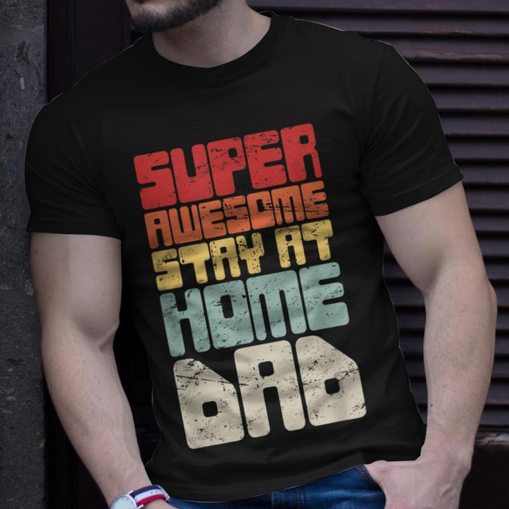 Retro Vintage Husband Stay At Home Dad T-Shirt Gifts for Him