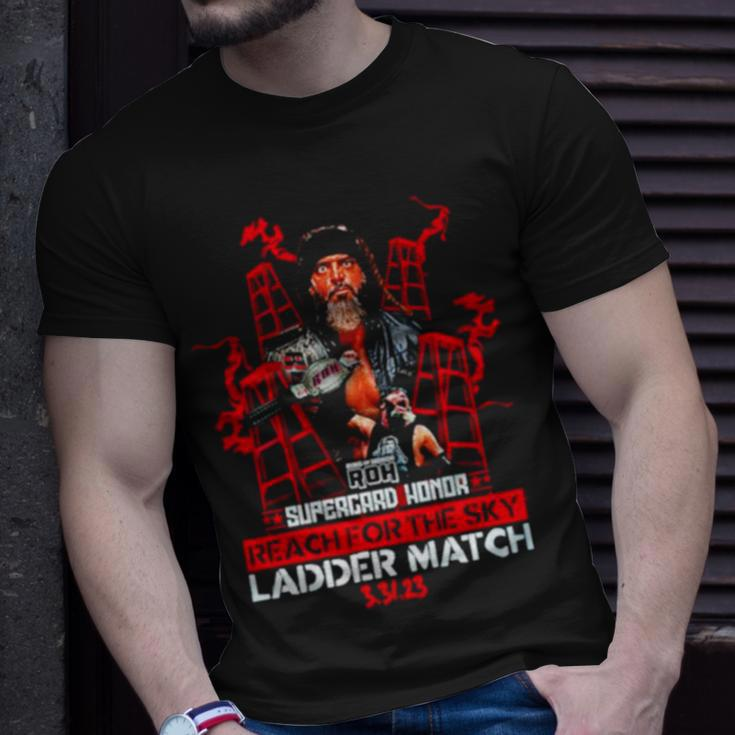 Roh Reach For The Sky Ladder Match Unisex T-Shirt Gifts for Him