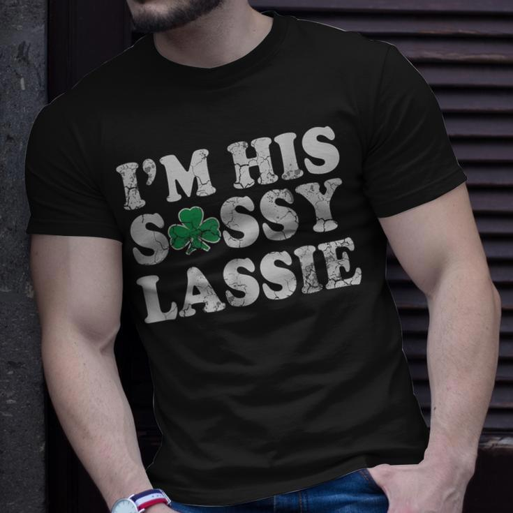 Im His Sassy Lassie Couples St Patricks Day Matching T-Shirt Gifts for Him