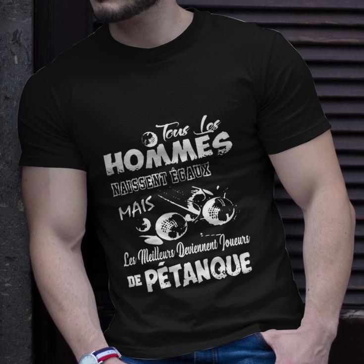 Schwarzes T-Shirt – Besten Spielen Pétanque Spruch Geschenke für Ihn