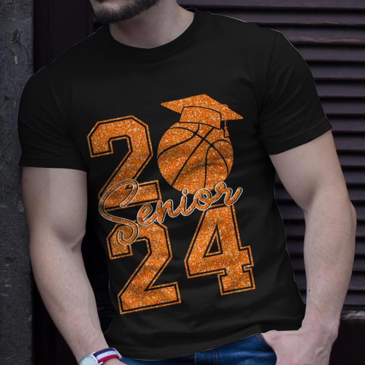 Senior 2024 Class Of 2024 Graduate Basketball Graduation T-Shirt Gifts for Him