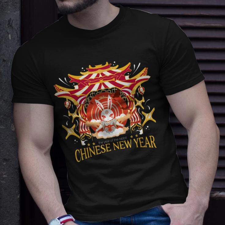 Silvester Des Hasens Chinesisches Frohes Neues Jahr 2023 T-Shirt Geschenke für Ihn