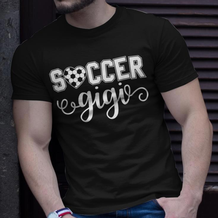 Soccer Gigi Grandma Sport Lover Birthday Mothers Day Unisex T-Shirt Gifts for Him