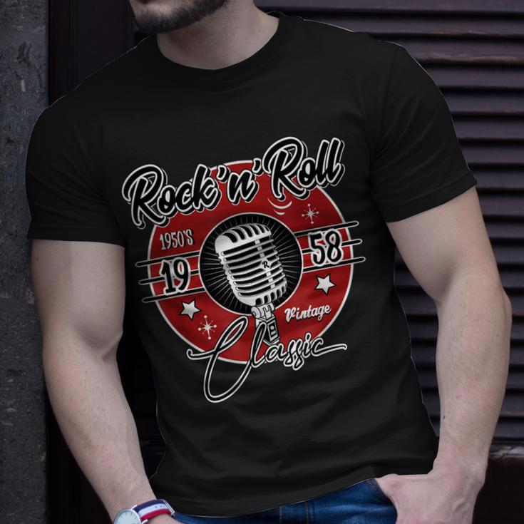 Sock Hop Clothes 50S Greaser Doo Wop Retro Rockabilly 1950S Unisex T-Shirt Gifts for Him