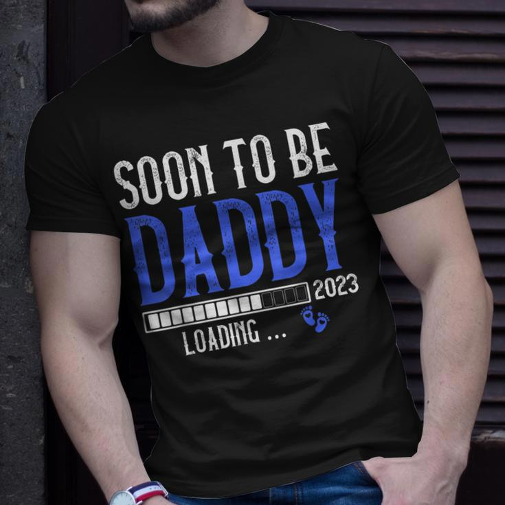 Soon To Be Daddy Est2023 New Dad Pregnancy Gift For Mens Unisex T-Shirt Gifts for Him