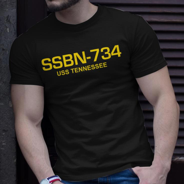 Ssbn-734 Uss Tennessee T-Shirt Gifts for Him