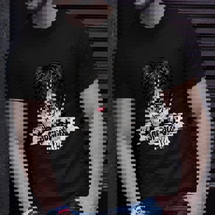 Stolze Border-Collie Mama Für Alle Border Collie Mamas T-Shirt Geschenke für Ihn