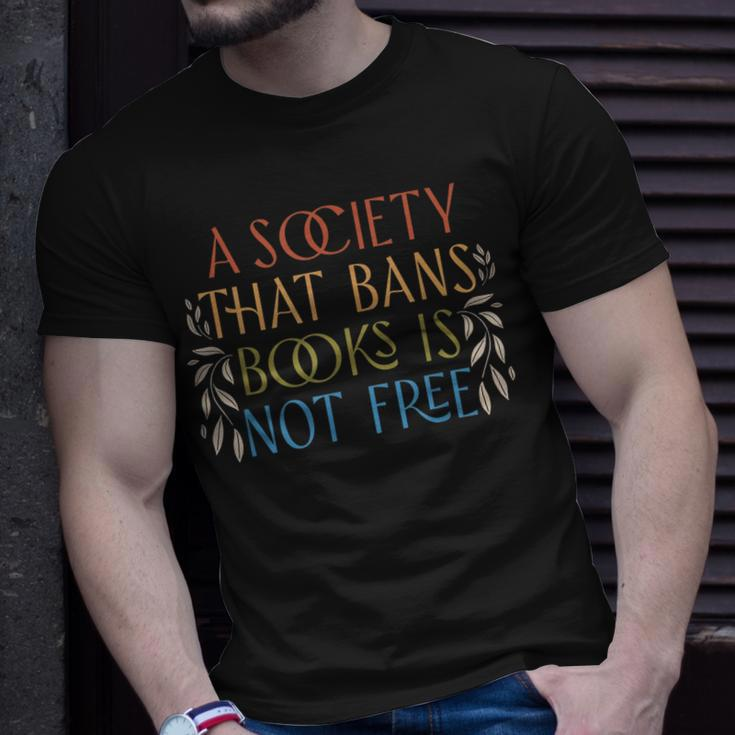 Stop Book Banning Protect Libraries Ban Books Not Bigots Unisex T-Shirt Gifts for Him
