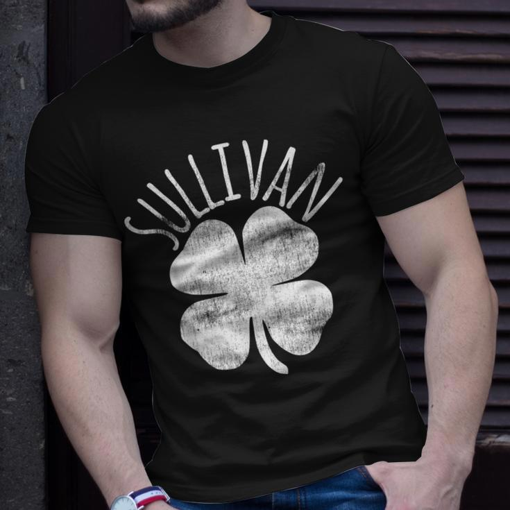 Sullivan St Patricks Day Irish Family Last Name Matching Unisex T-Shirt Gifts for Him