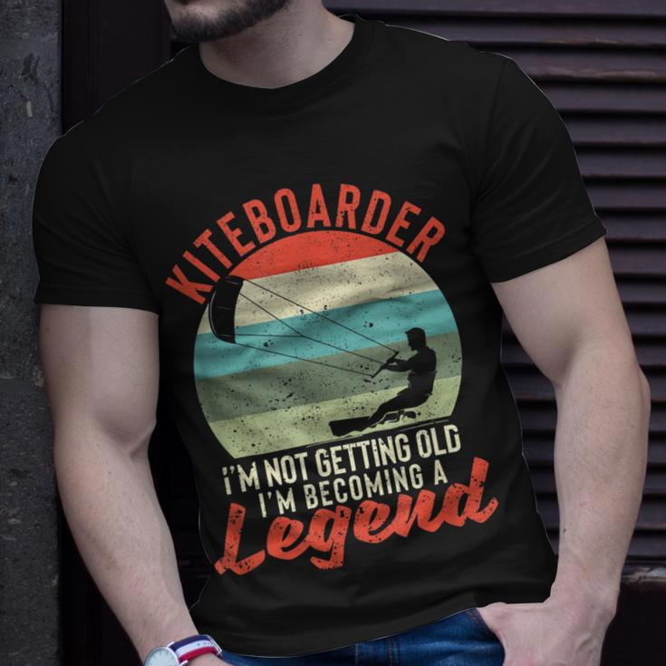 Surfer Kiteboarder Ich Werde Nicht Alt Ich Werde Eine Legende T-Shirt Geschenke für Ihn