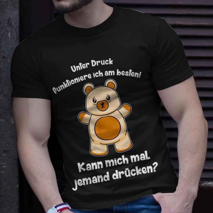 Süßer Teddy Witziger Spruch Teddybär Umarmung Liebe Witz T-Shirt Geschenke für Ihn