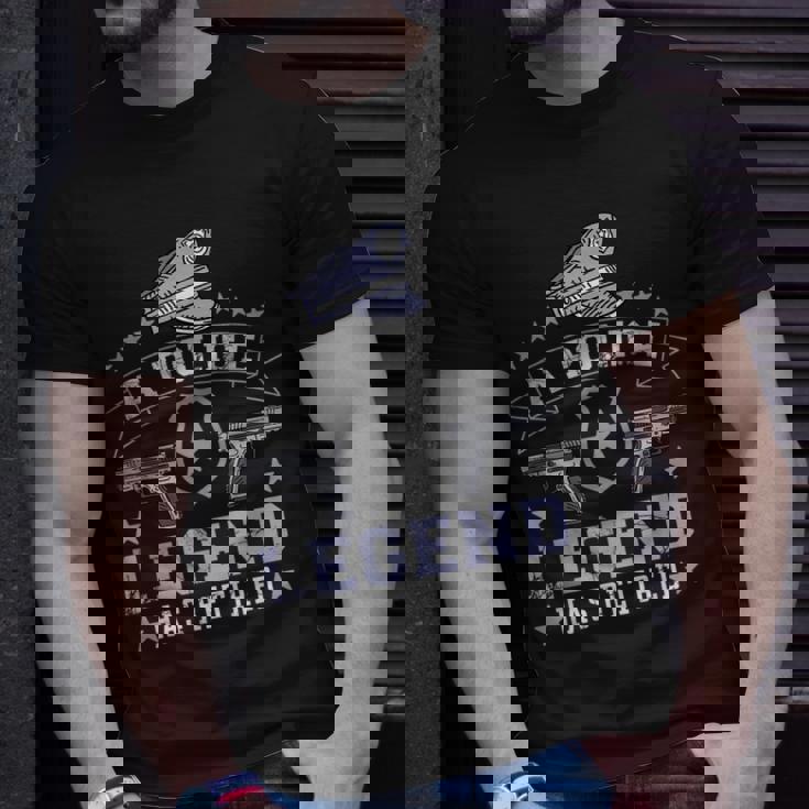 T-Shirt für pensionierte Polizisten, Legende im Ruhestand Geschenke für Ihn