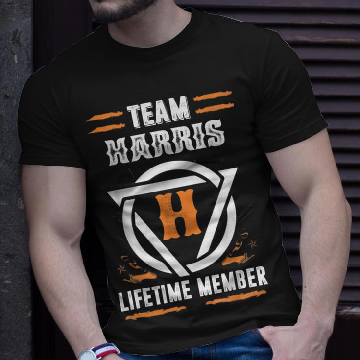 Team Harris Lifetime Member For Surname Last Name T-shirt Gifts for Him