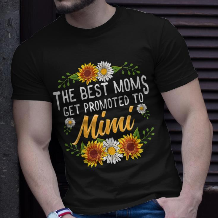 The Best Moms Get Promoted To Mimi Gifts New Mimi Unisex T-Shirt Gifts for Him