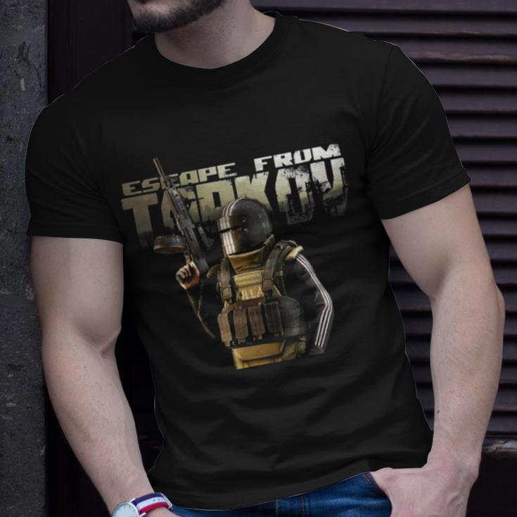 The Fighter Escape From Tarkov Unisex T-Shirt Gifts for Him