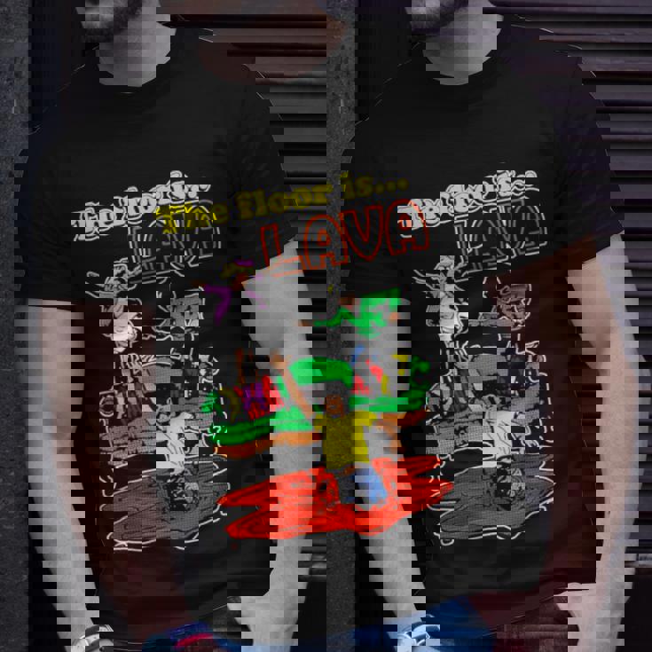 The Floor Is Lava Unisex T-Shirt Gifts for Him