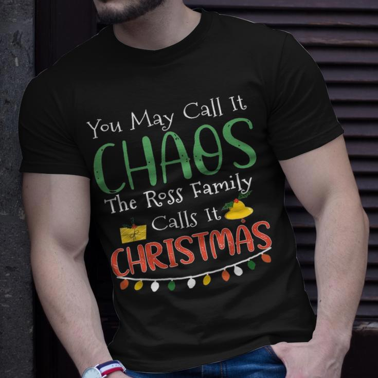 The Ross Family Name Gift Christmas The Ross Family Unisex T-Shirt Gifts for Him