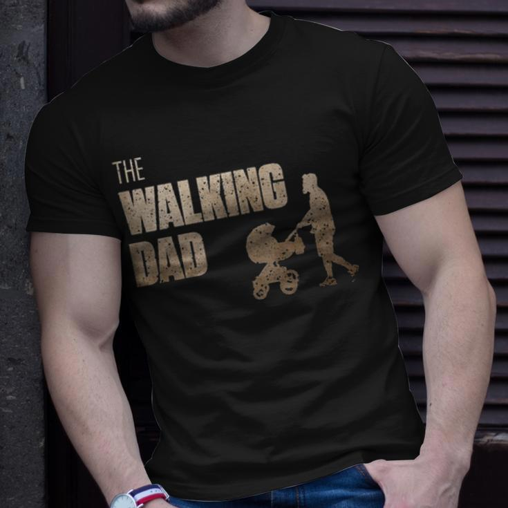 The Walking Dad Funny Fathers Day Unisex T-Shirt Gifts for Him
