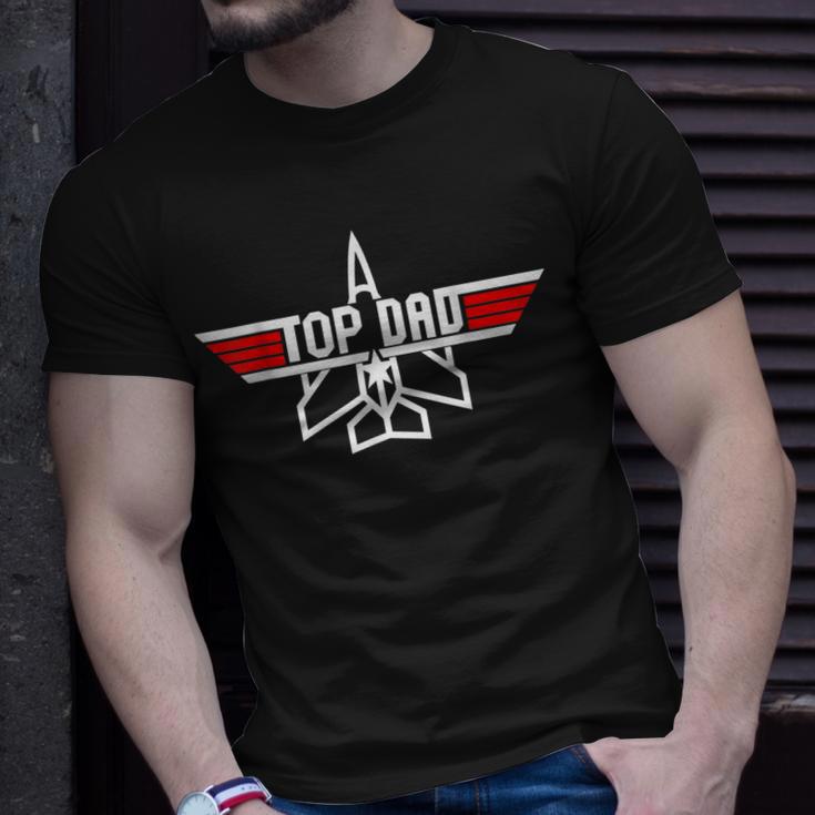 Top Dad Herren T-Shirt, Originelles Design für Vatertag und Geburtstag Geschenke für Ihn