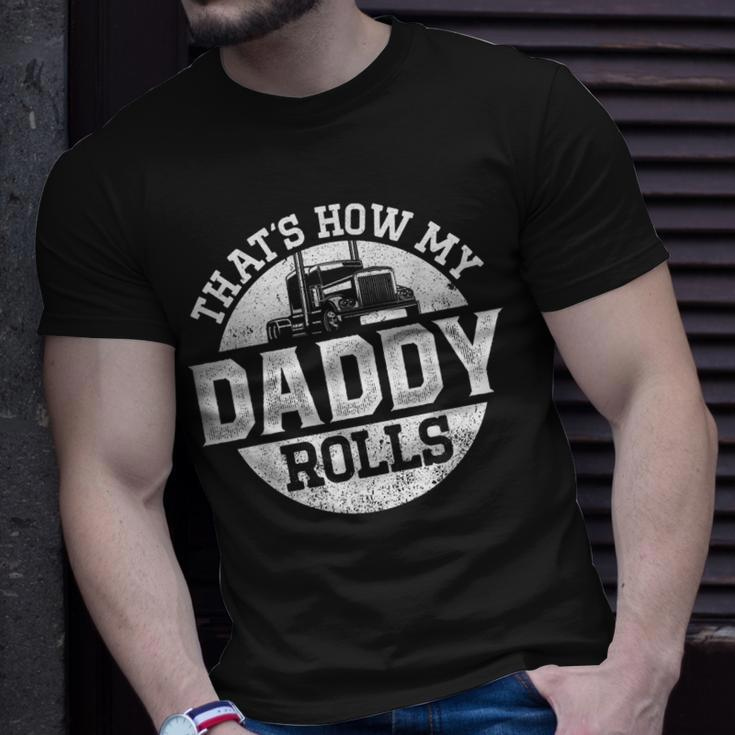 Trucker Truck Driver Dad Son Daughter Vintage Thats How My T-Shirt Gifts for Him