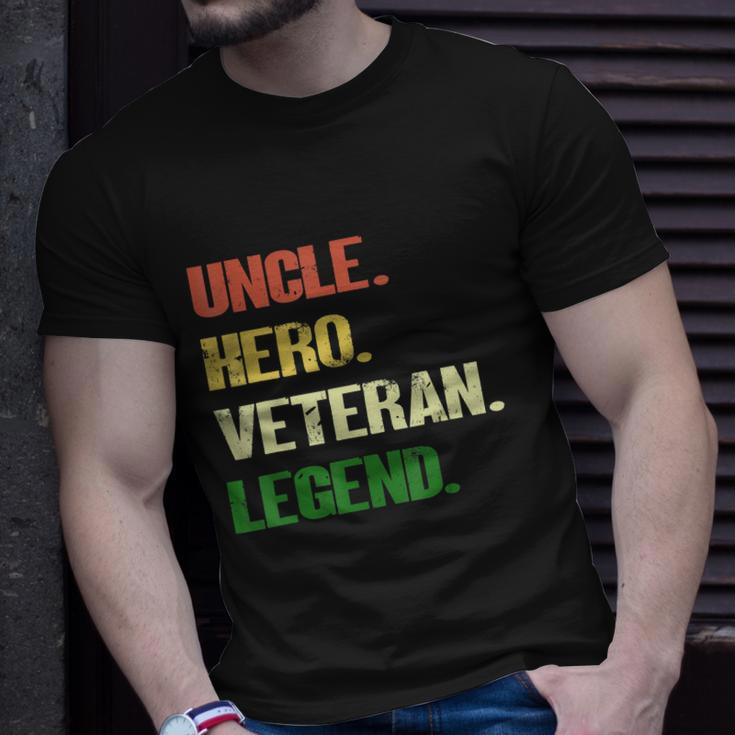 Uncle Hero Veteran Legend V2 Unisex T-Shirt Gifts for Him
