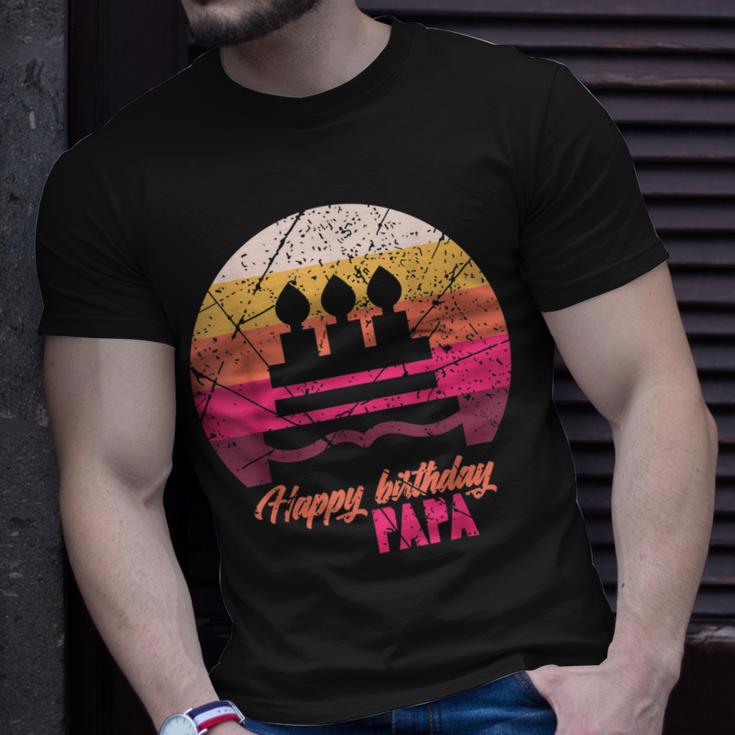 Unser Geburtstag Papa Geschenk T-Shirt Geschenke für Ihn