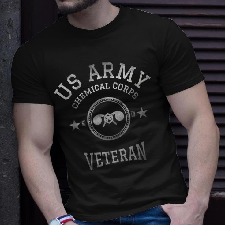 Us Army Chemical Division Retired Army Veteran Military T-shirt Gifts for Him