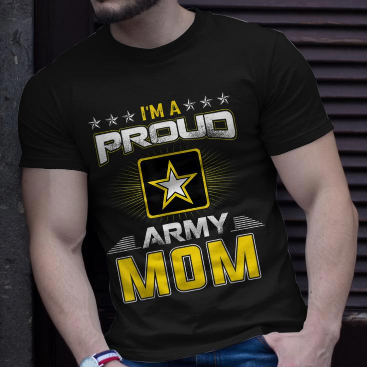 Us Army Proud Us Army Mom Military Veteran Pride Unisex T-Shirt Gifts for Him