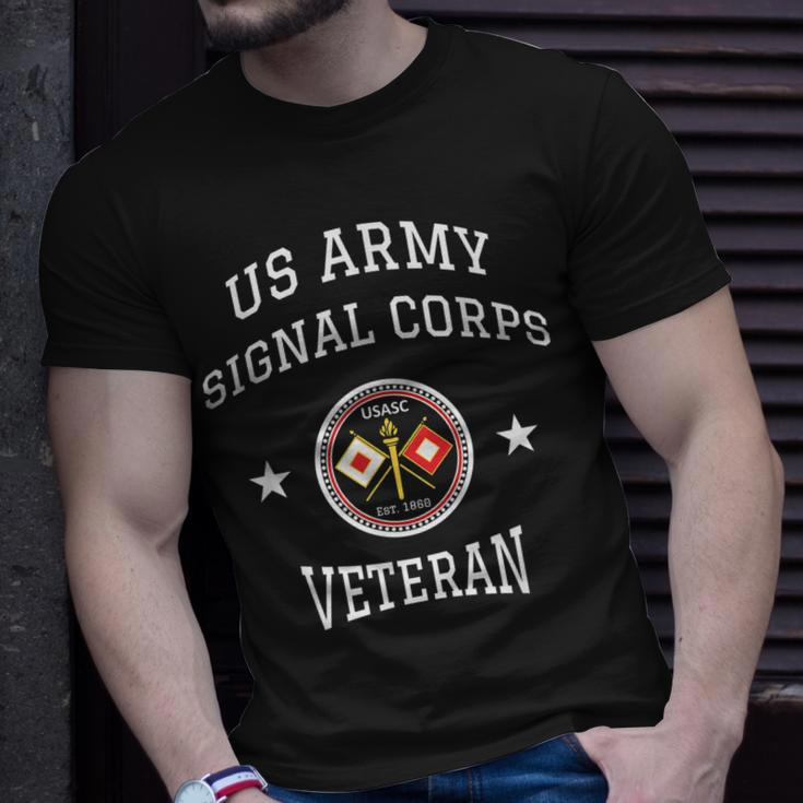 Us Army Veteran Signal Corps Officer Military Retirement Unisex T-Shirt Gifts for Him