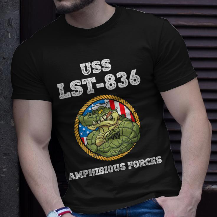 Uss Holmes County Lst-836 Amphibious Force T-Shirt Gifts for Him