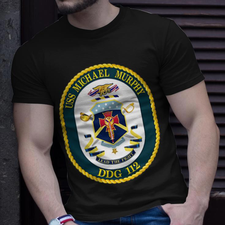 Uss Michael Murphy Ddg-112 Navy Destroyer Military T-Shirt Gifts for Him
