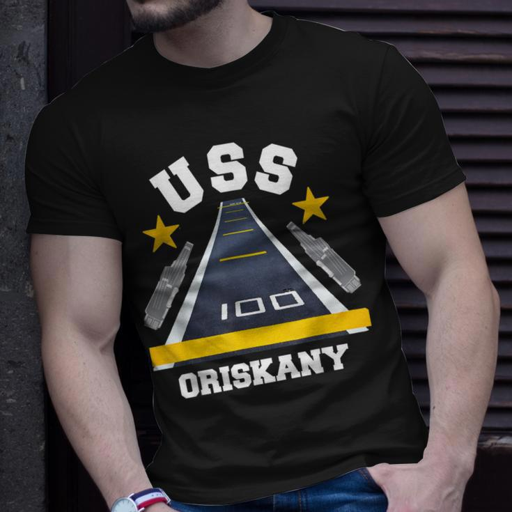Uss Oriskany Aircraft Carrier Military Veteran T-Shirt Gifts for Him