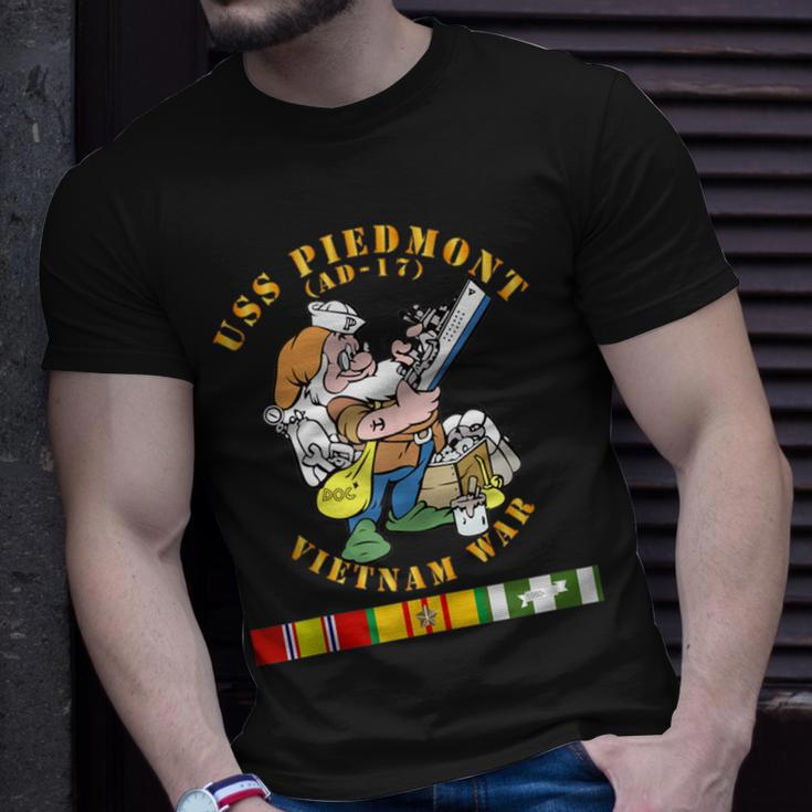 Uss Piedmont Ad-17 Vietnam War T-Shirt Gifts for Him