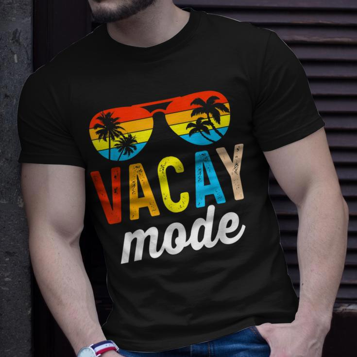 Vacay Mode Vintage Vacation Summer Cruise Family Holiday Unisex T-Shirt Gifts for Him