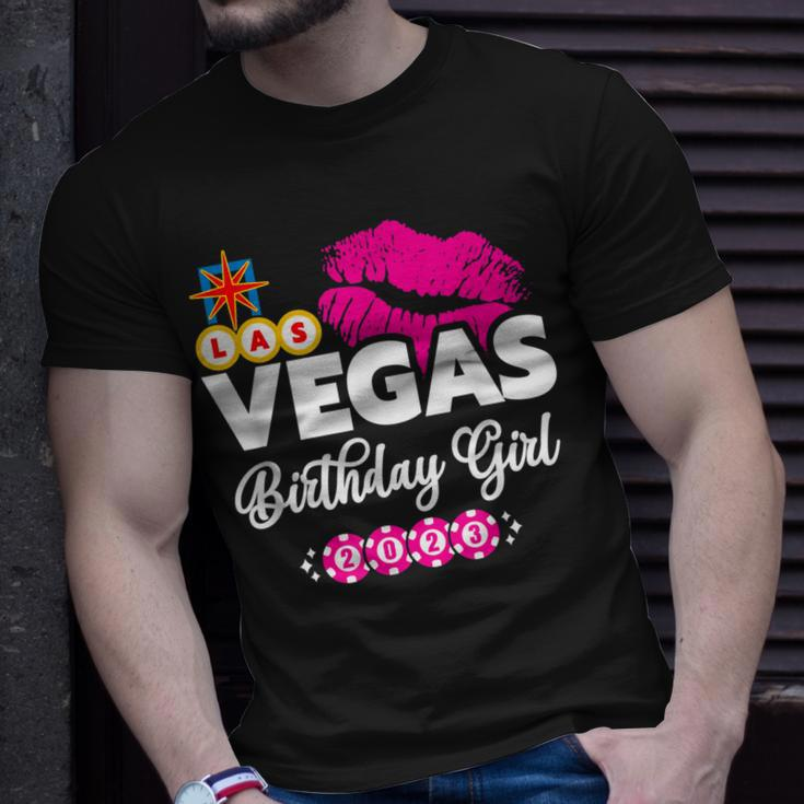 Vegas Birthday Girl - Vegas 2023 Girls Trip - Vegas Birthday Unisex T-Shirt Gifts for Him