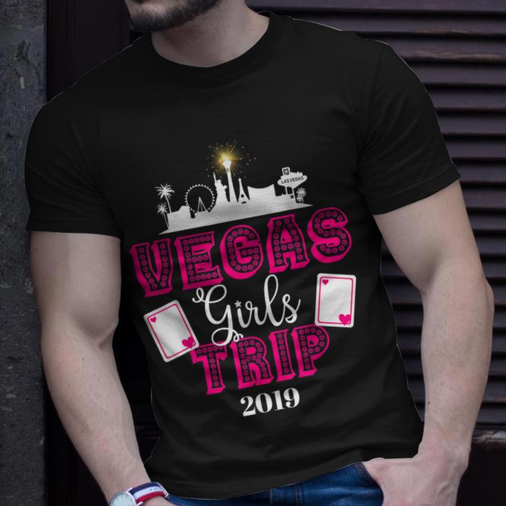 Vegas Girls Trip 2019 Matching Squad Vacation Bachelorette Unisex T-Shirt Gifts for Him