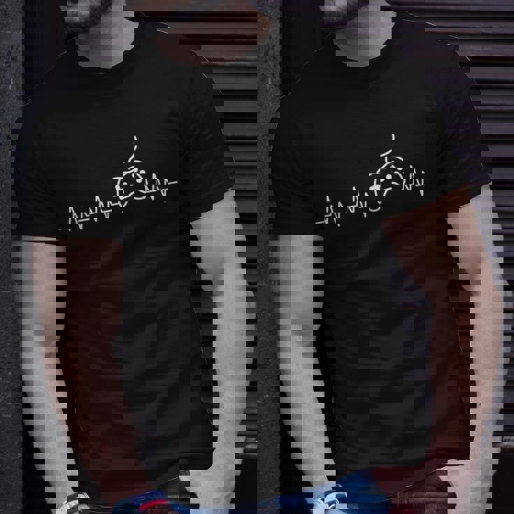 Video Game Controller Heartbeat Life Lustiges Gamer-Geschenk T-Shirt Geschenke für Ihn