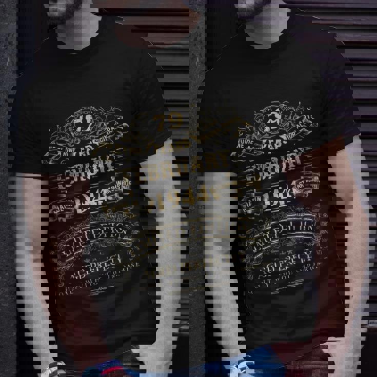 Vintage 1944 Outfit für 79 Jahre alte Frauen & Männer Geburtstags-T-Shirt Geschenke für Ihn