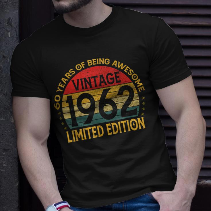 Vintage 1962 Limited Edition T-Shirt zum 60. Geburtstag Geschenke für Ihn